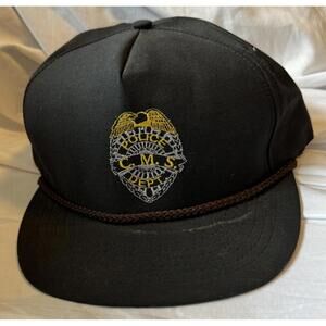 Vintage Charlotte-Mecklenburg Schools Police Department Hat